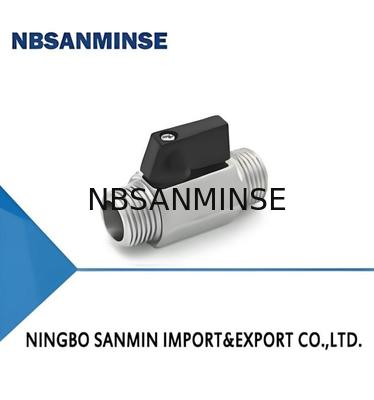 Mini Ball 1 inci Pneumatic Cylinder Solenoid Valve M/M
