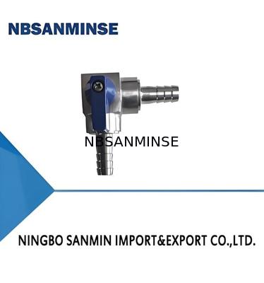 Katup Pneumatik Miniatur SS316 Bola Pengecoran Investasi