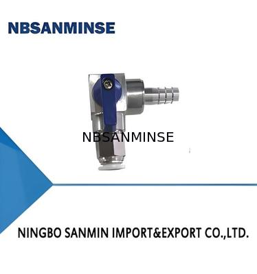 Katup Pneumatik Miniatur SS316 Bola Pengecoran Investasi