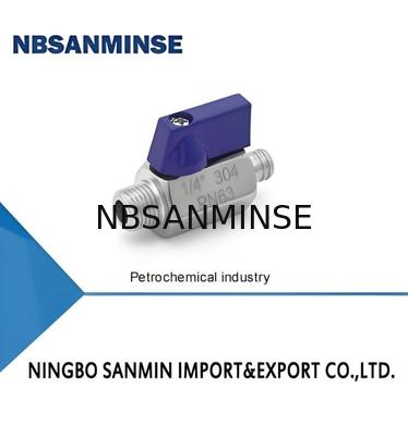 API598 EN12266 Katup Solenoid Pneumatik Miniatur