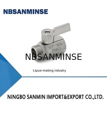 Katup Solenoid Saniter Untuk Silinder Pneumatik Aksi Ganda