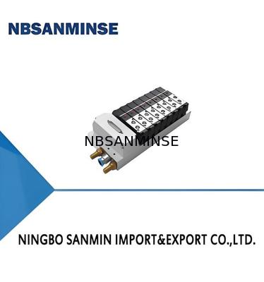 Koneksi steker multi-pin + blok manifold Grup katup