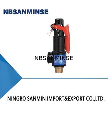 Tipe N besi cor katup spring safety 35bar kunci