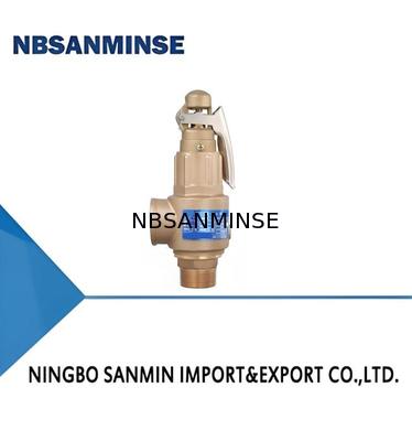 Klep Keamanan Micro-Open Tembaga dengan Kunci 35bar