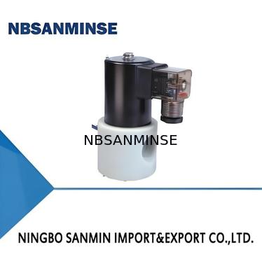 PP/PPH/PVC/PTFE Electromagnetic Solenoid Valve untuk Pengolahan Bijih dan Logam dengan Kolom Air 0 sampai 1 m dan Max. +60°C Suhu Lingkungan