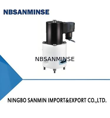 Polytetrafluoro Electromagnetic Valve PTFE Solenoid Valve dengan Max. +120°C Resistensi suhu 0,01 ∼0,6 MPa Tekanan kerja dan Kekuatan kompresi 1,2 MPa