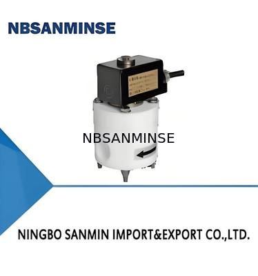 Polytetrafluoro Electromagnetic Valve PTFE Solenoid Valve dengan Max. +120°C Resistensi suhu 0,01 ∼0,6 MPa Tekanan kerja dan Kekuatan kompresi 1,2 MPa