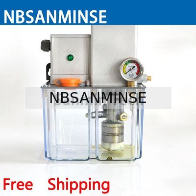 NBSANMINSE SDR5-34Z Pompa Pelumas Grease 4 Mpa AC 380 Volt 50 Hz dengan Overflow Valve untuk Sistem Pelumasan