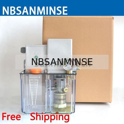 NBSANMINSE SDR5-34Z Pompa Pelumas Grease 4 Mpa AC 380 Volt 50 Hz dengan Overflow Valve untuk Sistem Pelumasan