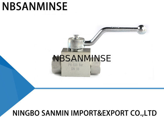Hidrolik Ball Valve Tekanan Tinggi KHB 1/8 1/4 3/8 1/2 Baja Karbon NPT G Manual Valve Engineer Industry On Off valve