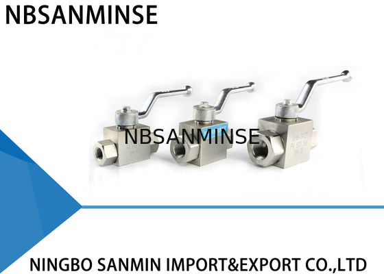 Hidrolik Ball Valve Tekanan Tinggi KHB 1/8 1/4 3/8 1/2 Baja Karbon NPT G Manual Valve Engineer Industry On Off valve