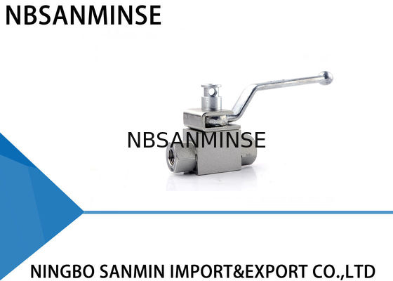 31.5MPa Tekanan Hidrolik Ball Valve KHB-L Baja Karbon Dikunci Ball Valve
