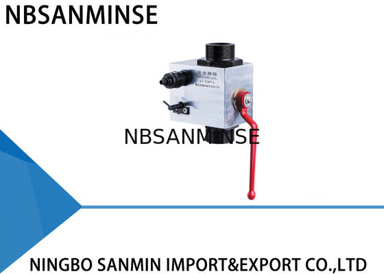 Koneksi Thread Akumulator Hidrolik Stopping Valve Dengan Tekanan Tinggi