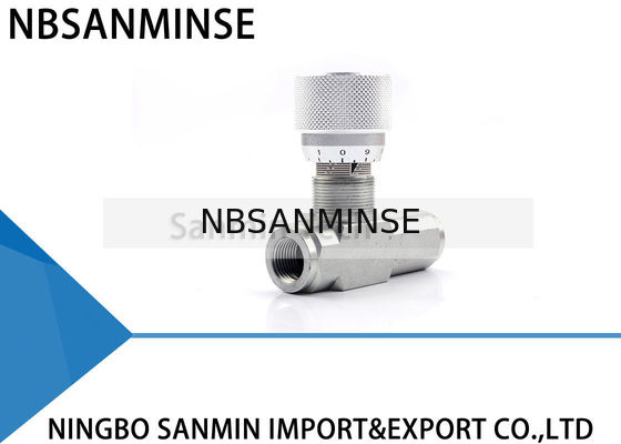 Standard STU Hydraulic Check Valve G / NPT Thread Throttle Check Valve Baja Karbon
