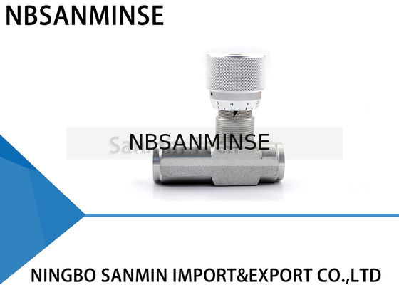 Standard STU Hydraulic Check Valve G / NPT Thread Throttle Check Valve Baja Karbon
