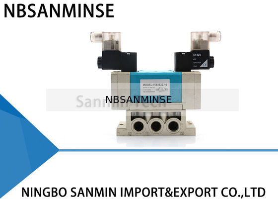 NBSANMINSE VIX2532 / VIX2531 G3 / 8 2 Geser piring keramik seal solenoid valve produk mengadopsi segel keramik beralih technol
