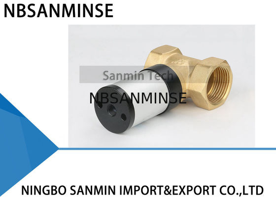 Q22HD Series Pneumatic Control Valve Kuningan Bahan Stainless Steel Katup Piston Bertenaga Udara untuk udara air