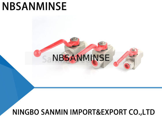 Stainless Steel Tekanan Tinggi Ball Valve Hidrolik KHB-G1 / 8 1/4 3/8 1/2 Desain Anti korosi SS304 SS316