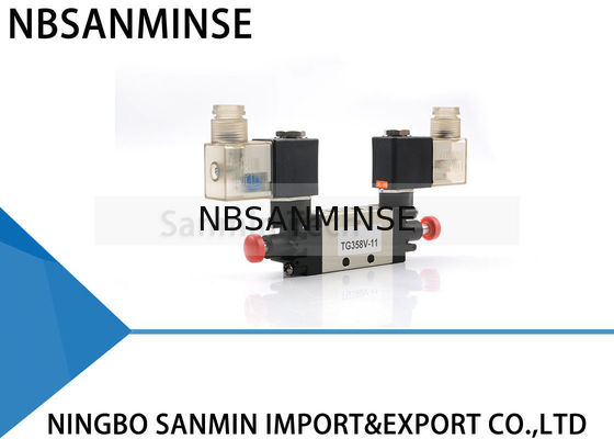 TG358V11 G1 / 8 2 Posisi 5 Way Internal Pilot Type Door Pump Dedicated Valve Untuk Sistem Pintu Mobil Truk