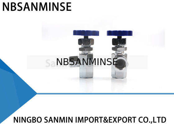 KF -L8 Pengukur Tekanan Beralih 31.5MPa Koneksi Beralur Insinyur Industri Katup Tekanan Tinggi