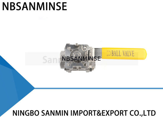 CF8M 1 inch Hidrolik Katup Bola Tekanan Tinggi 1000psi WOG Stainless Steel SS316 Minyak Pipa Air Aplikasi Garis