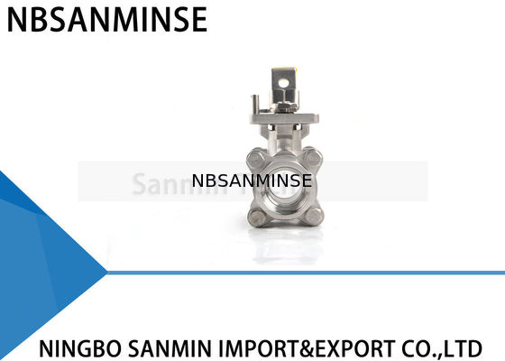 CF8M 1 inch Hidrolik Katup Bola Tekanan Tinggi 1000psi WOG Stainless Steel SS316 Minyak Pipa Air Aplikasi Garis