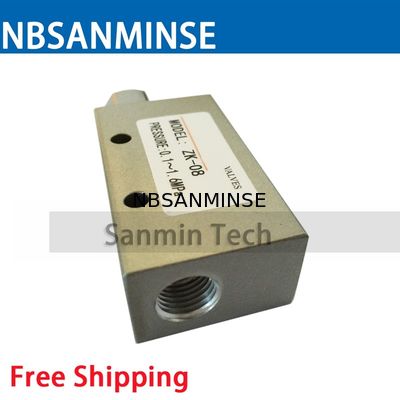 NBSANMINSE ZK Vacuum Generator 1/8 1/4 3/8 1/2 Pneumatic Vacuum Ejector 1MPa Otomasi Bagian Vakum