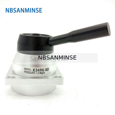 NBSANMINSE K34R6 G1 / 4 "Tangan Beralih Katup Gambar Katup Mekanik Panduan Pneumatik Katup G 1/4 Thread