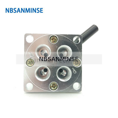 NBSANMINSE K34R6 G1 / 4 "Tangan Beralih Katup Gambar Katup Mekanik Panduan Pneumatik Katup G 1/4 Thread