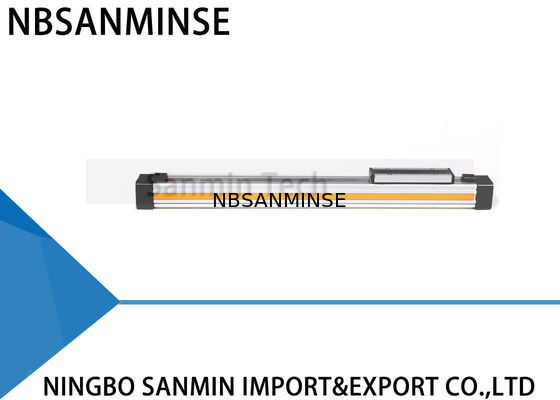 OSP-P Silinder pneumatik kecepatan tinggi tanpa batang mekanis dengan rel panduan 10-80mm beraksi ganda untuk mesin industri