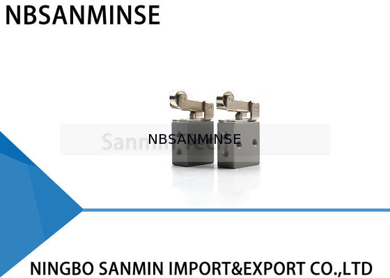 NBSANMINSE RN-2-M5 RN-3-M5 2/2 way 2/3 way Kontrol Mechnical Air Valve Automation Produksi katup pneumatik