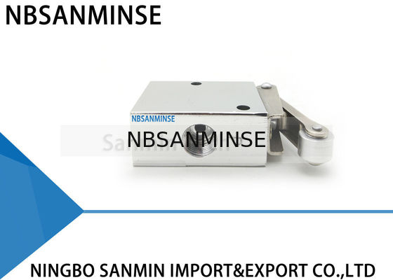 Seri JM 1/4 Mekanik Katup Pneumatik Jenis Berhenti Mekanik Katup Penutupan Katup Throttle Dua Posisi Tiga Arah