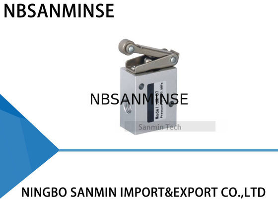 Seri JM 1/4 Mekanik Katup Pneumatik Jenis Berhenti Mekanik Katup Penutupan Katup Throttle Dua Posisi Tiga Arah