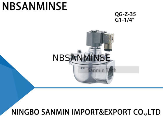 Sanmin QG-Z-15 76S Solenoid Valve Pulse Jet Valve Pressure 0.3MPa - 0.6MPa Aplikasi Baghouse Tahan Debu Jenis GOYEN