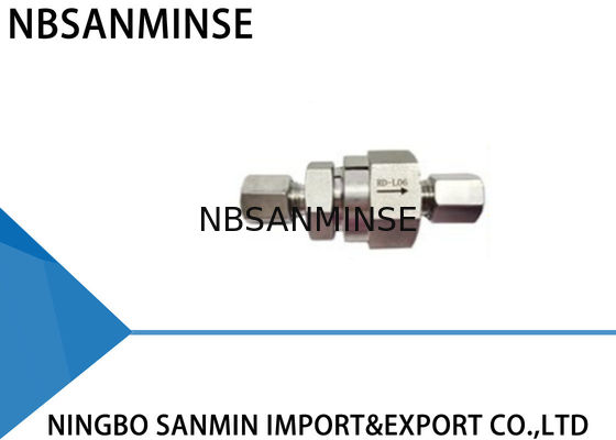 Konektor Cepat Mini Katup Tekanan Tinggi Hidrolik Seri RD / RV / RZ