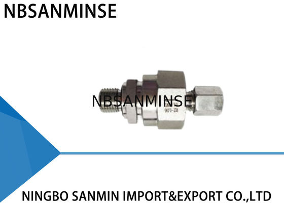 Konektor Cepat Mini Katup Tekanan Tinggi Hidrolik Seri RD / RV / RZ