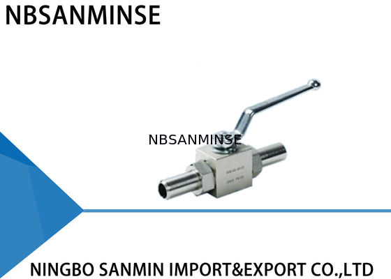 Katup Bola 2 Arah Hidrolik Tekanan Tinggi Dengan Koneksi Pengelasan