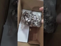 Perlengkapan Kompresi Kuningan Perlengkapan Udara Pneumatik 4, 6, 8, 10 12 mm Ukuran Pelabuhan