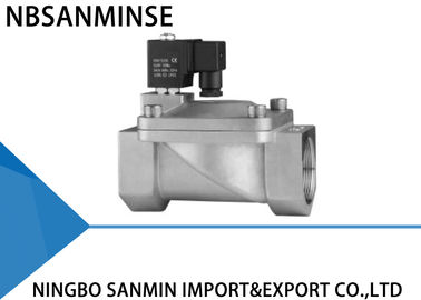 P7 Diameter Besar Biasanya Terbuka Solenoid Valve Stainless Steel 304/316