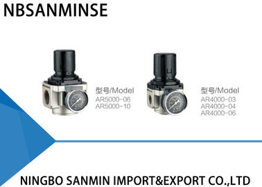 AR Sanmin Pneumatic Air Pressure Regulator 100% Uji Air Untuk Mesin Otomatis