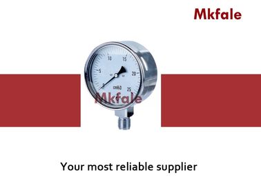 Alat Ukur Tekanan Hidrolik Cairan Stainless Steel. SMCBS Pada Saluran Non - Korosif