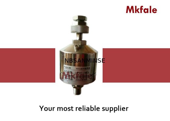 SMD401 Thread Type Oil Water Separator Tekanan 0 - 60 MPa Stainless Steel