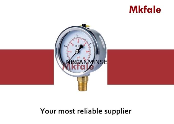 Koneksi SM1SP One Piece Pengukur Tekanan Cair Dengan Kasus Berkerut