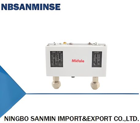 NBSANMINSE PC58 G NPT 1/4 UF7/16 M12X1.25 Saklar tekanan ganda di udara dan air dengan dua titik pengaturan tekanan dalam satu saklar