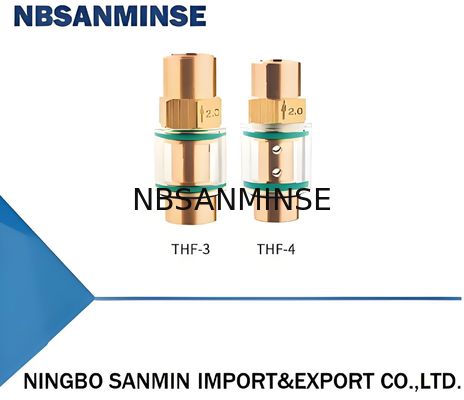 THF Oil Return Check Valve Dengan Tekanan Maksimum 15 Bar Orisis ¥0.8- ¥3.0mm