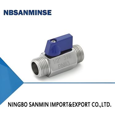 Mini Ball 1 inci Pneumatic Cylinder Solenoid Valve M/M