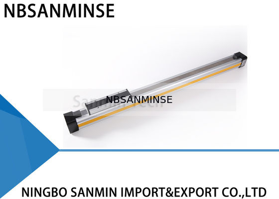 OSP-P Silinder pneumatik kecepatan tinggi tanpa batang mekanis dengan rel panduan 10-80mm beraksi ganda untuk mesin industri